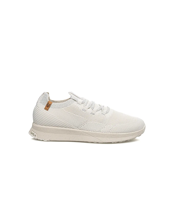 SAOLA Damen vegan Sneaker Damen Tsavo 3 Weiß Silber
