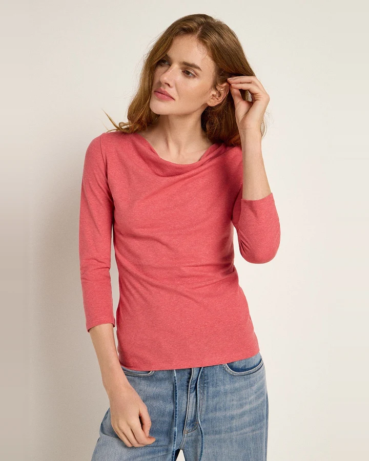Wasserfallshirt Rot