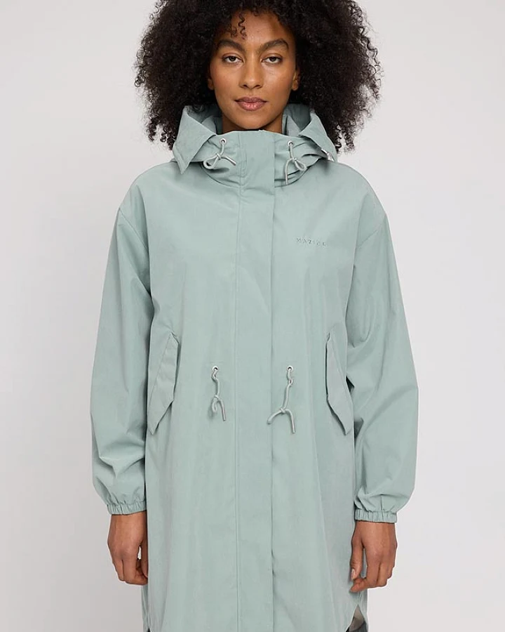 Mazine Damen vegan Jacke Light Pale Aqua