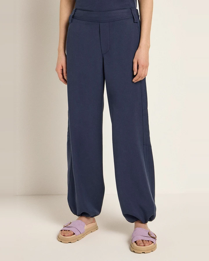 Cargohose Blau