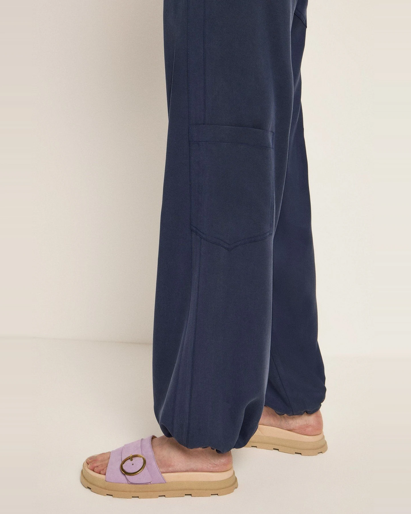 Cargohose Blau – Ansicht 4