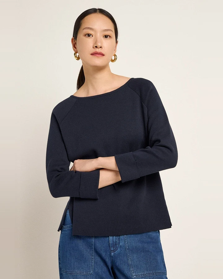 U-Boot Pullover Blau