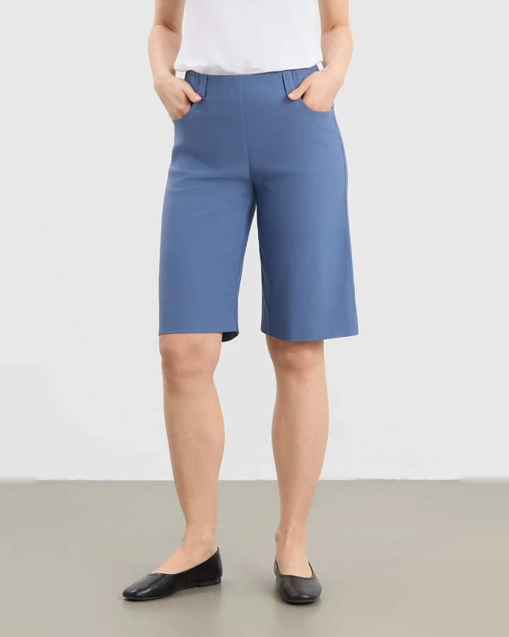 LAURIE Damen vegan Shorts Donna Loose Blau
