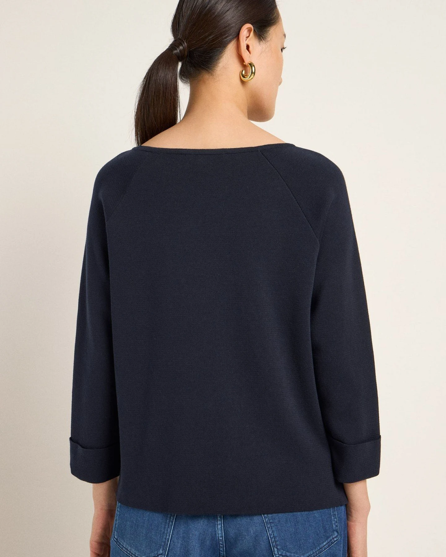 U-Boot Pullover Blau – Ansicht 5
