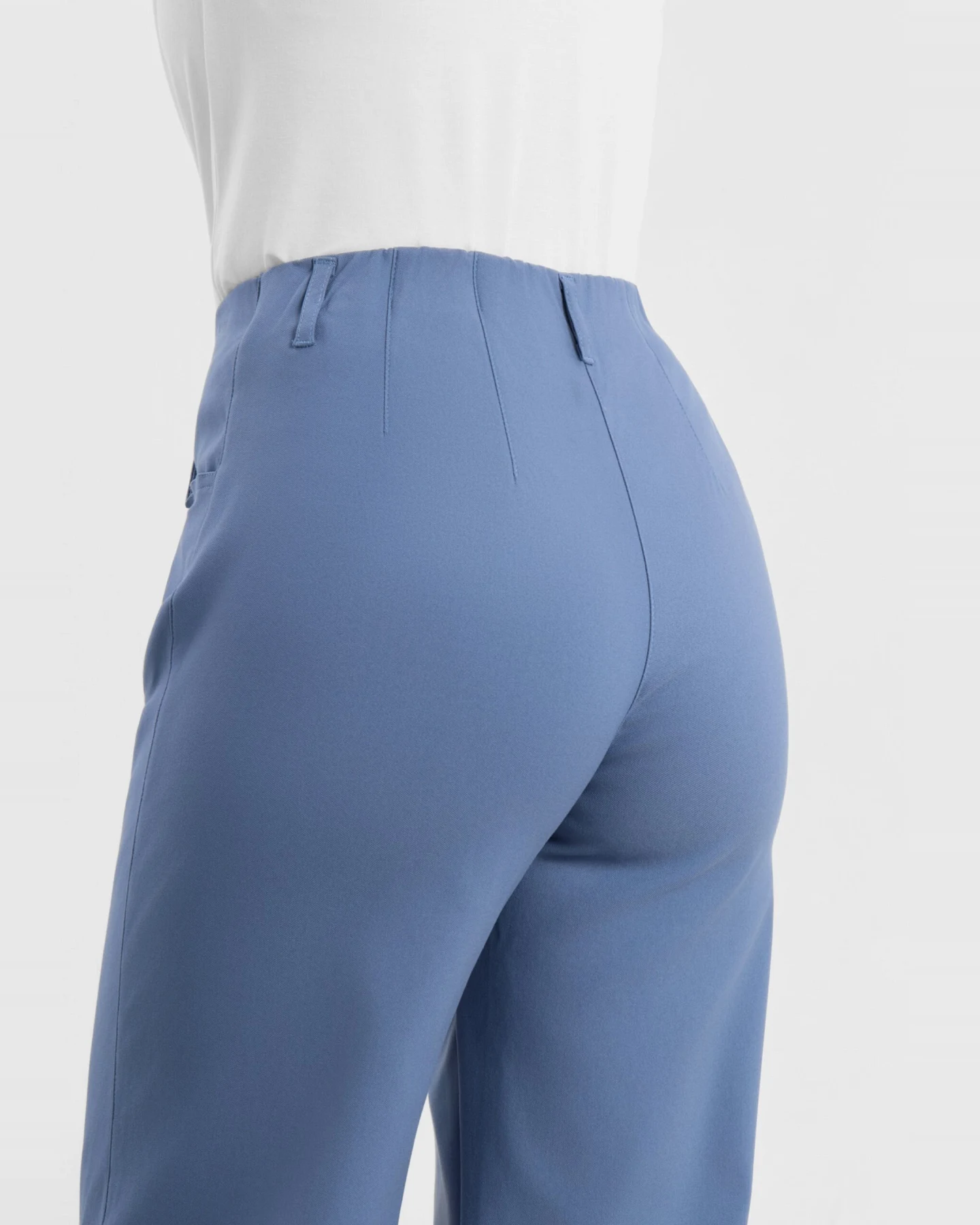 LAURIE Damen vegan Hose Donna Loose Sl Blau – Ansicht 2