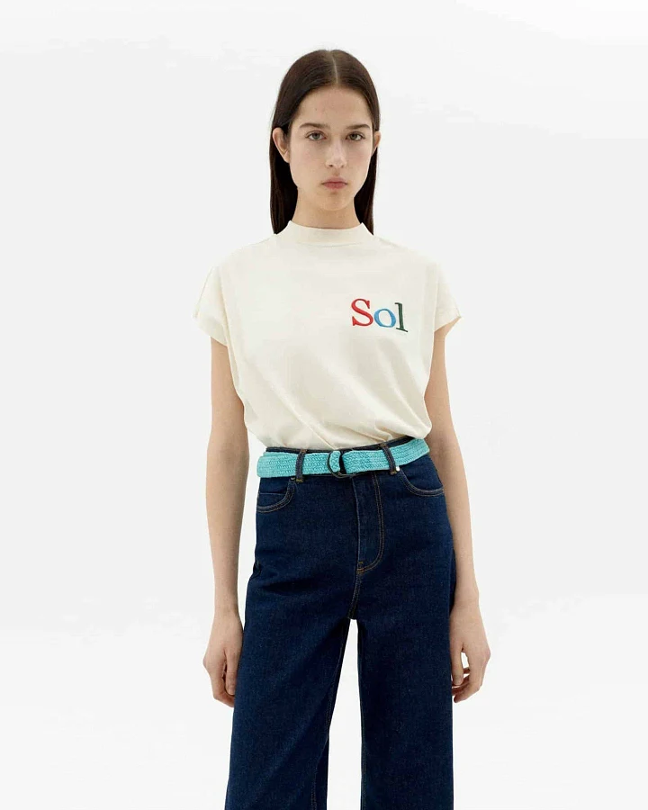 T-Shirt Volta Sol Weiß