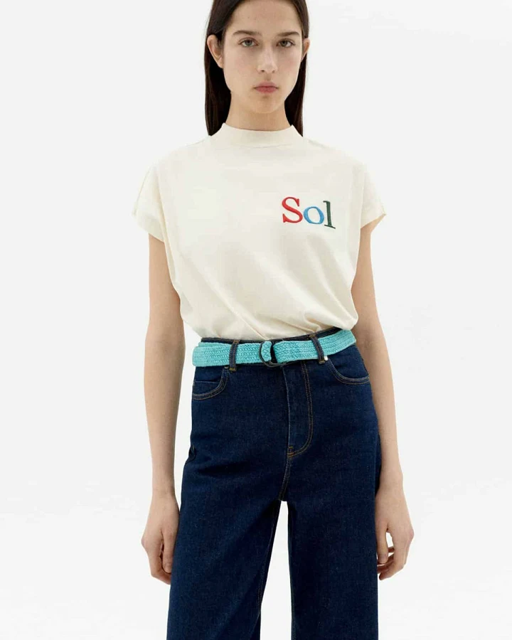 T-Shirt Volta Sol Weiß