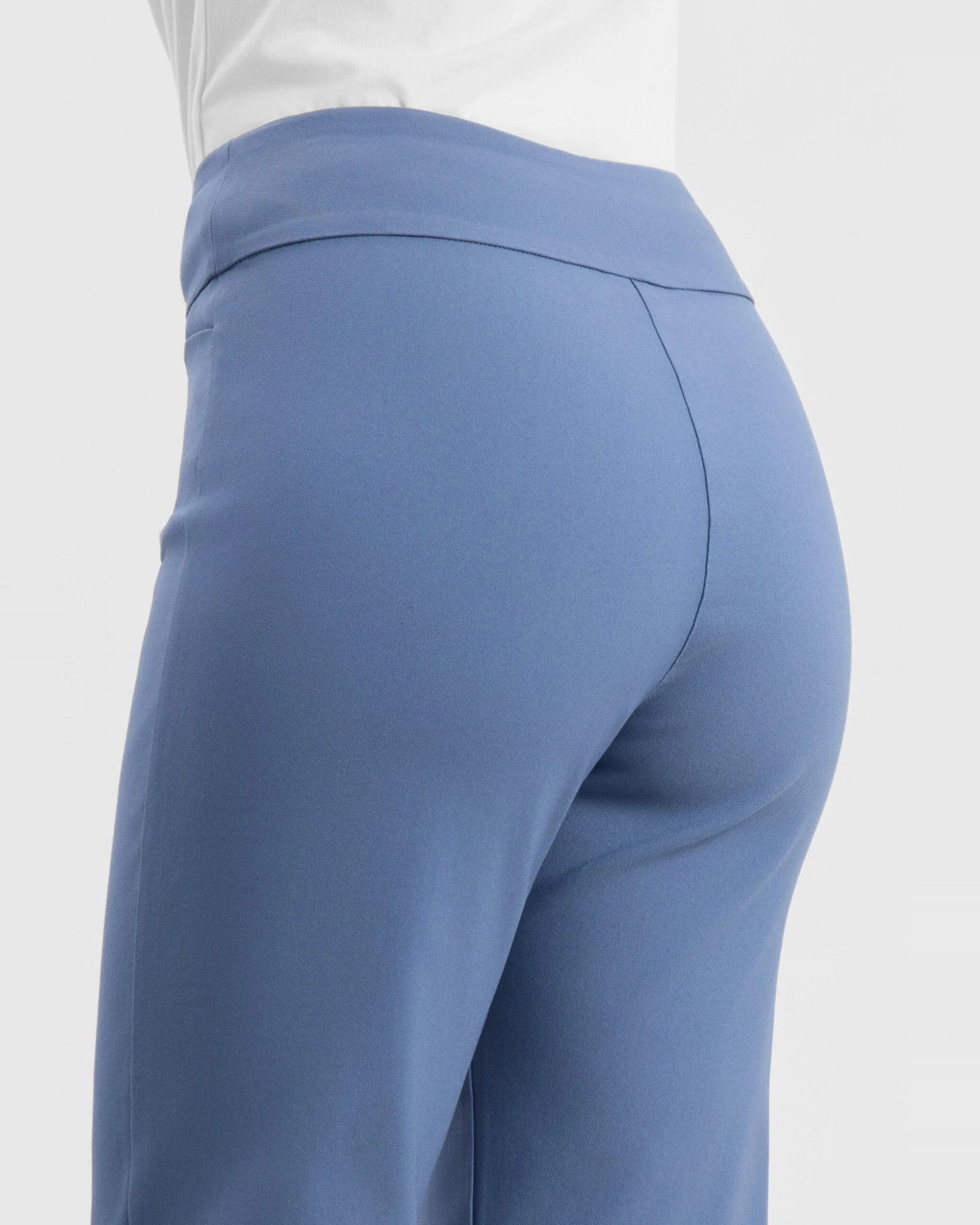 LAURIE Damen vegan Hose Thea Straight Ll Blau – Ansicht 2