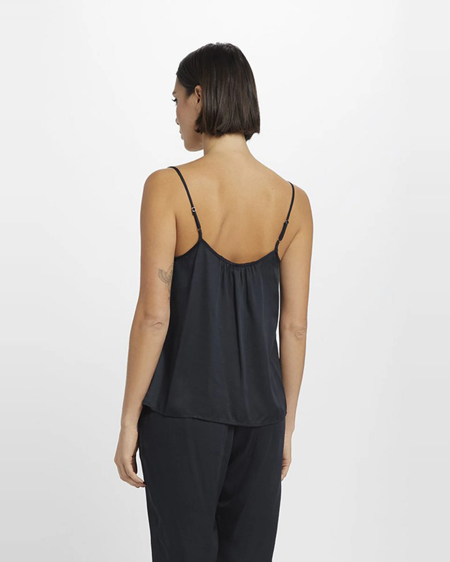Neu Nomads Damen vegan Tops Lotus Schwarz – Ansicht 2