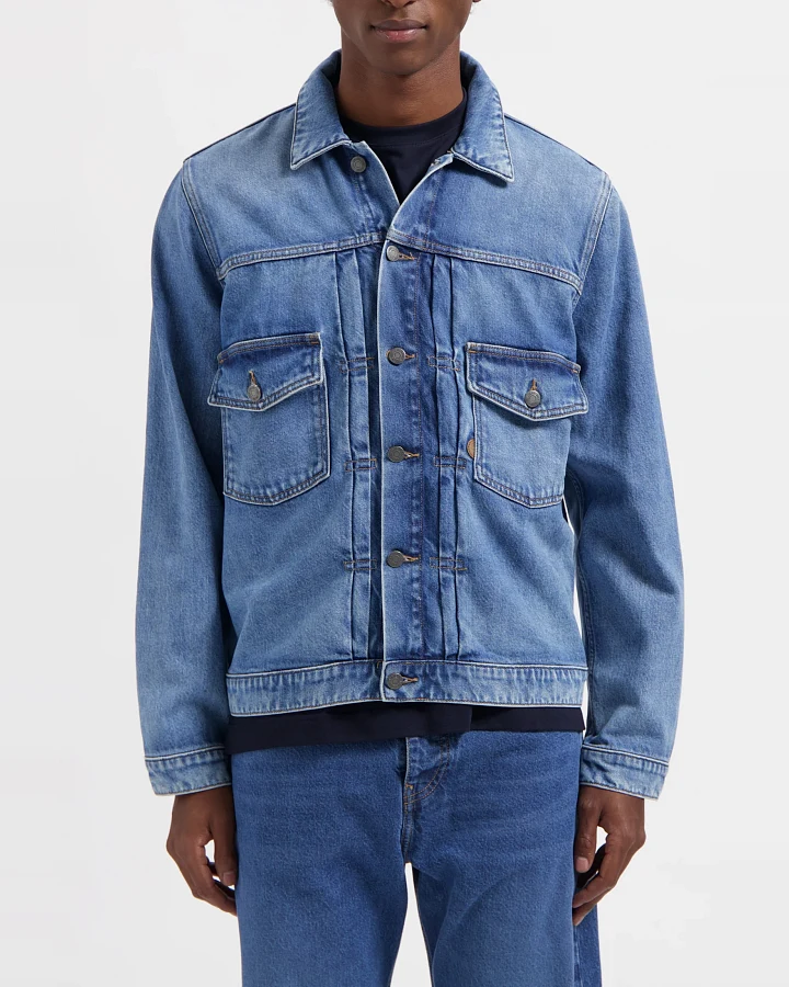 MUD Jeans Herren vegan Jacke Liam Medium Aged