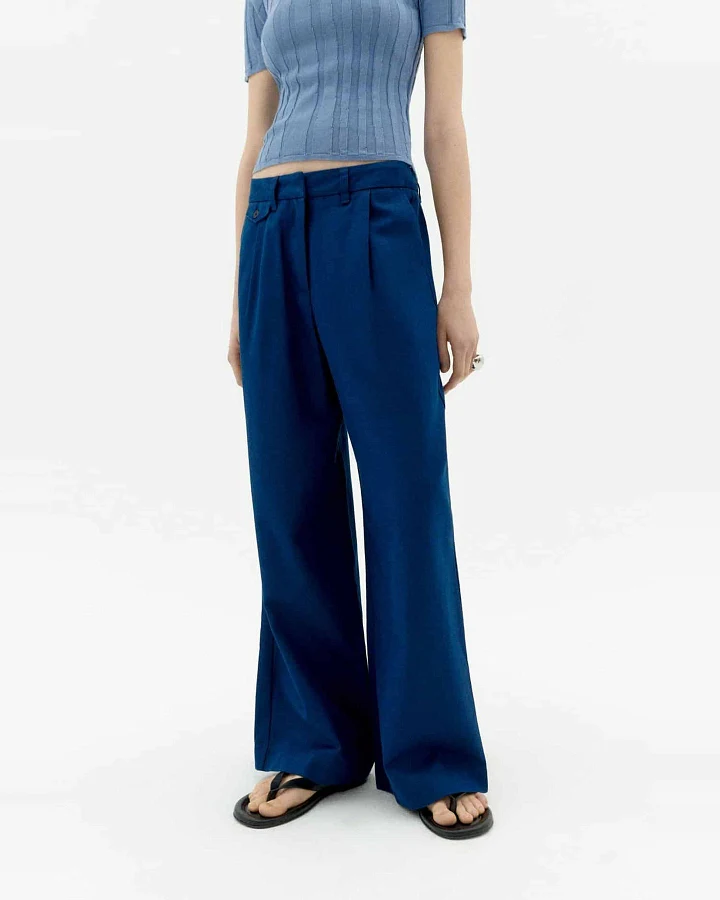Hose Pat Hanf Blau