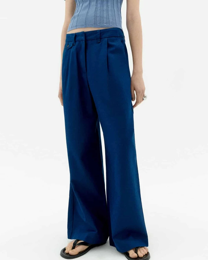 Hose Pat Hanf Blau