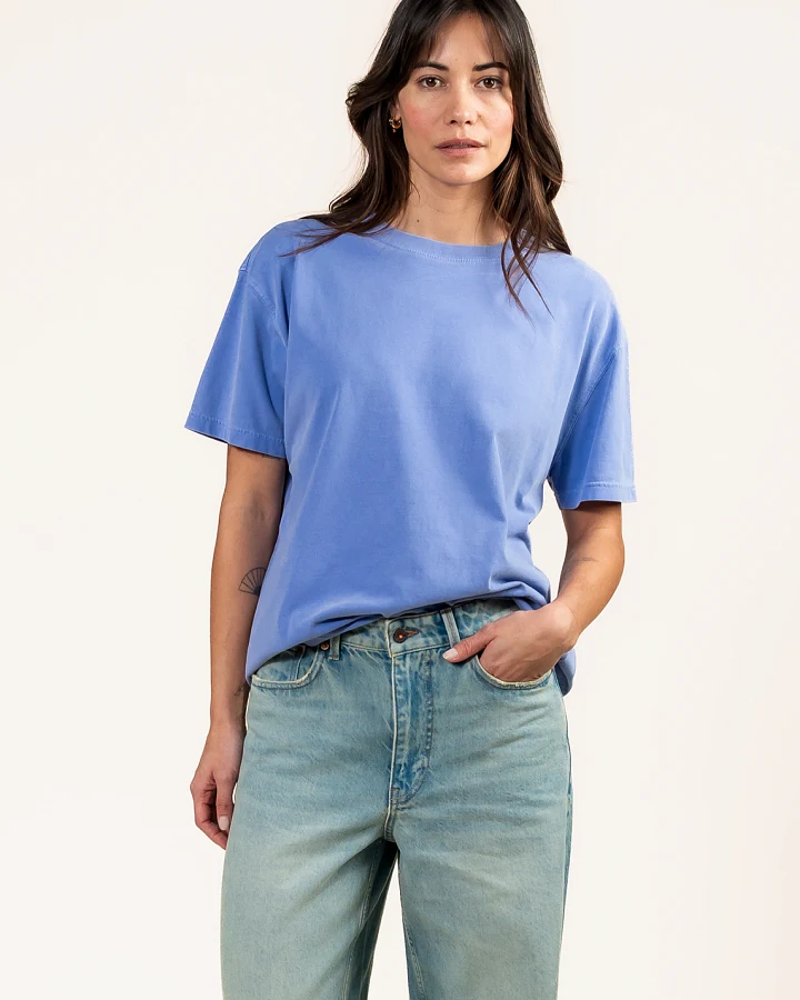 Kuyichi Damen vegan T-Shirt Faye Violet