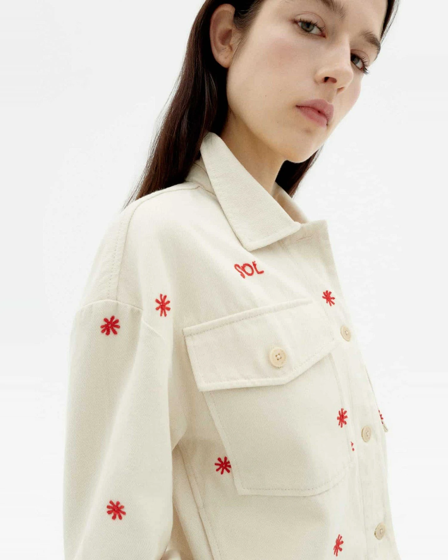 Jacke Frans Sol Off White – Ansicht 4