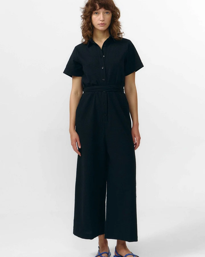 SUITE13LAB Damen vegan Jumpsuit Alme Schwarz