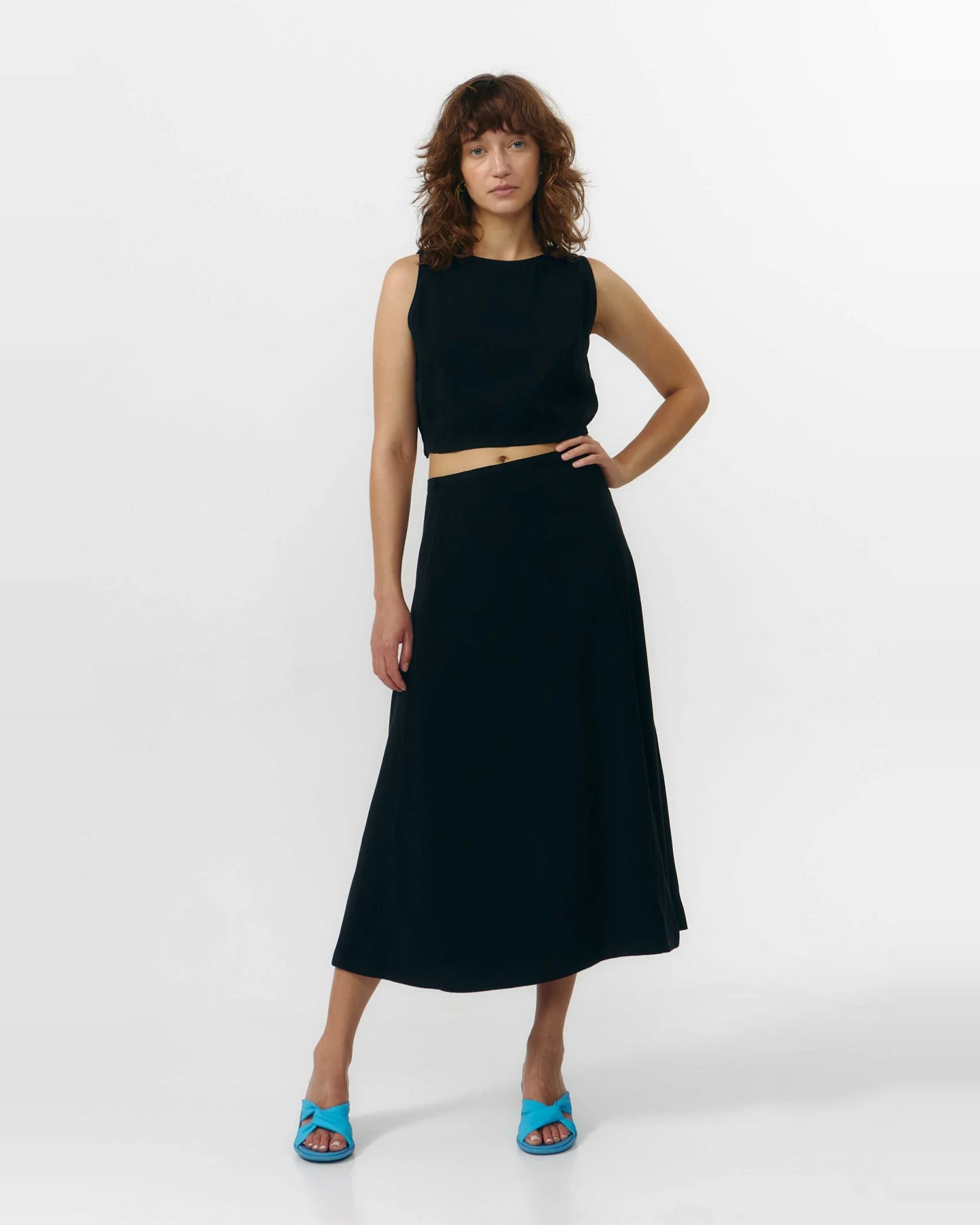 SUITE13LAB Damen vegan Kleid Tera Black – Ansicht 2