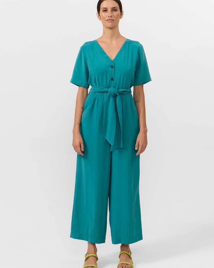 SUITE13LAB Damen vegan Jumpsuit Nalon Teal