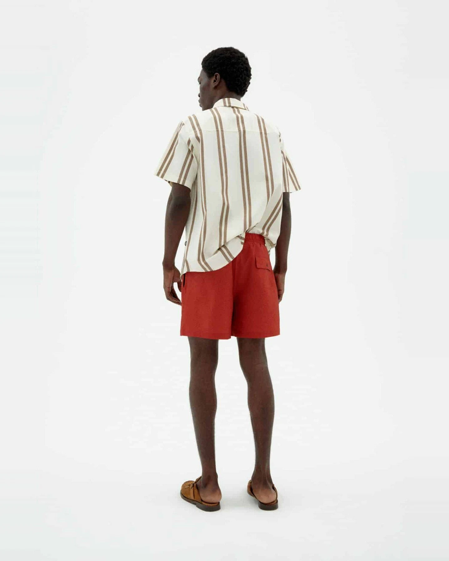 Badeshorts Limpopo Rot – Ansicht 3