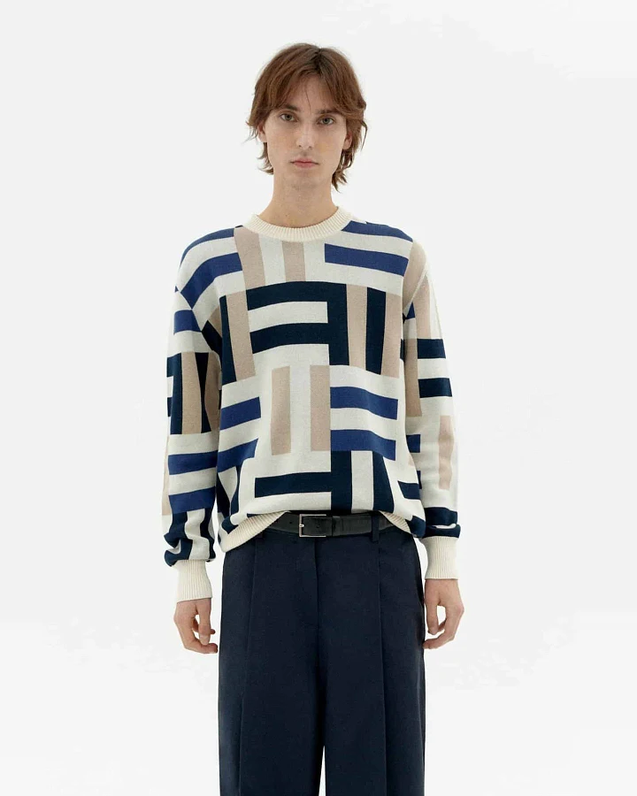 Strickpullover Khem Beige