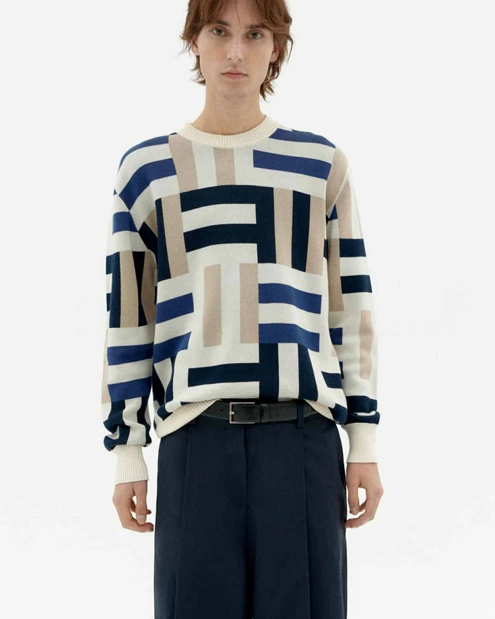 Strickpullover Khem Beige