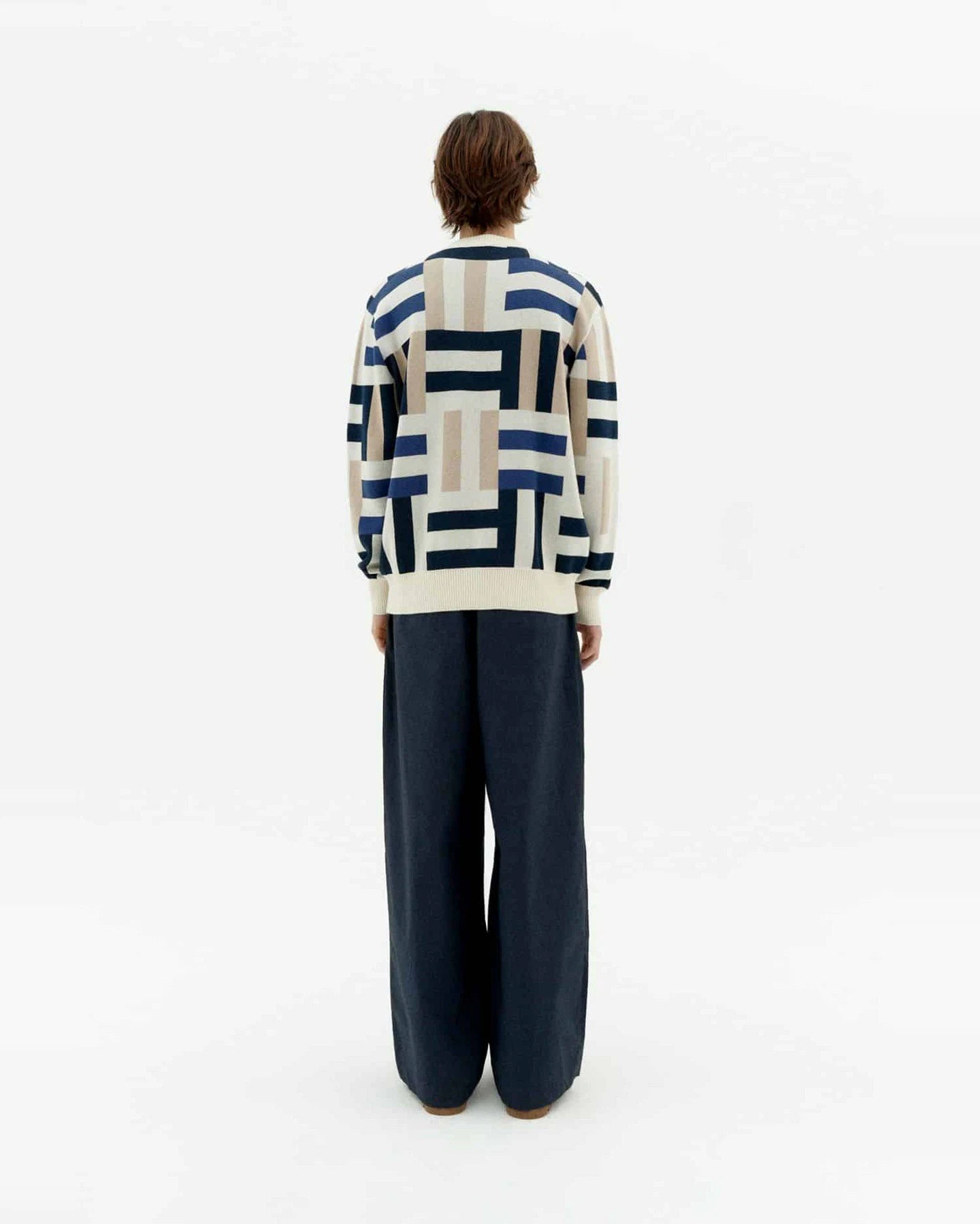 Strickpullover Khem Beige – Ansicht 3