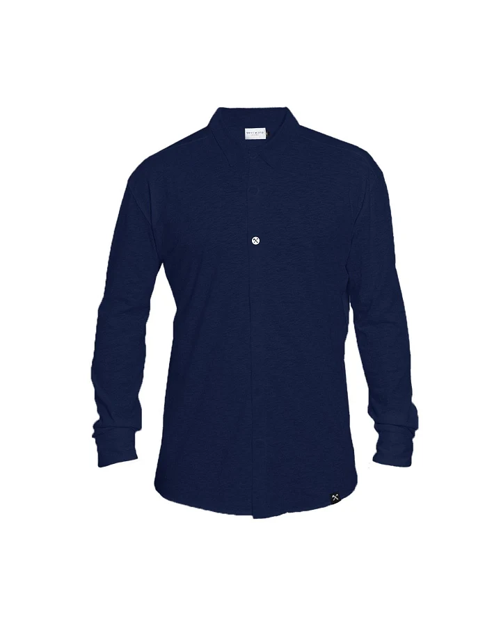 The Driftwood Tales Herren vegan Hemd - Marine