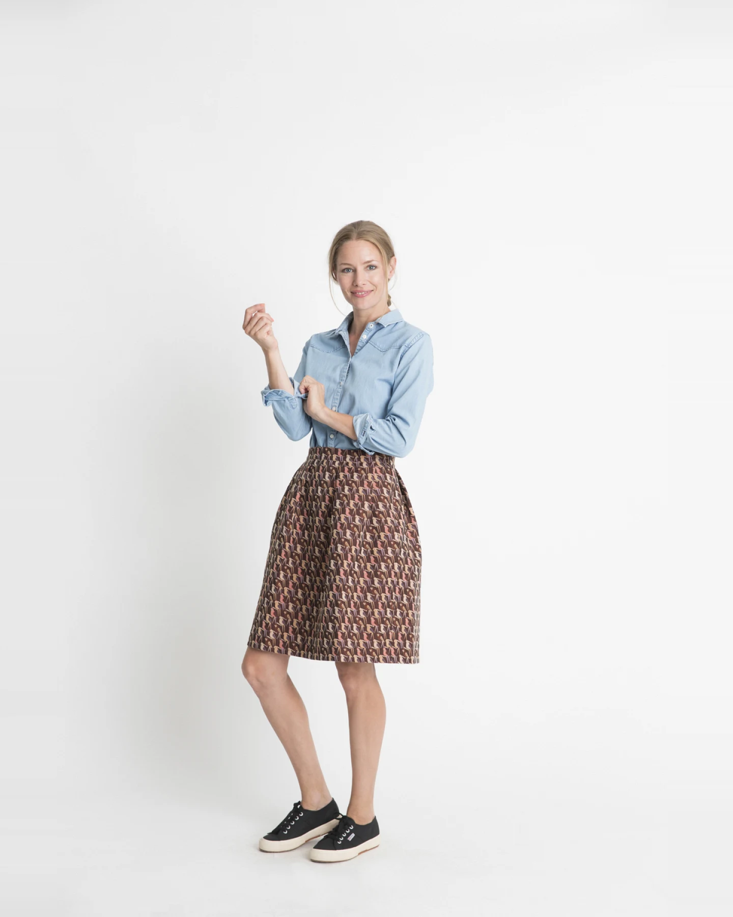 Marjolein Elisabeth Damen vegan Rock Esmee Birds – Ansicht 2