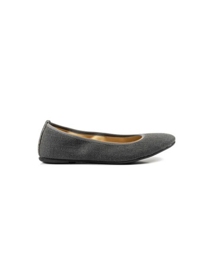 Risorse Future Damen vegan Ballerina Cenerentola Anthrazit