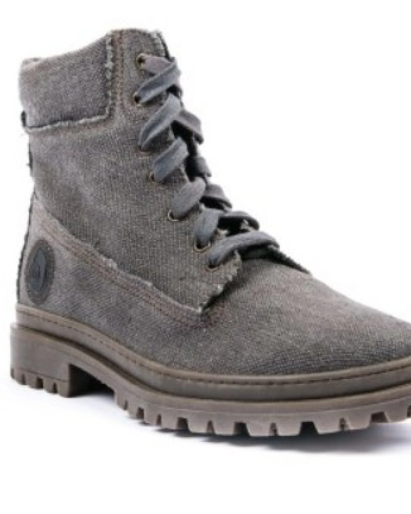 Risorse Future Herren vegan Stiefel Dinkel Mann Anthrazit Grau – Ansicht 2
