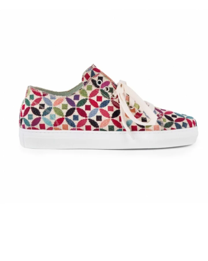 Risorse Future Damen vegan Sneaker Low Scout Fußball Multicolor