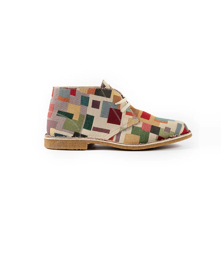 Risorse Future Herren vegan Wüstenstiefel - Giotto Multicolor