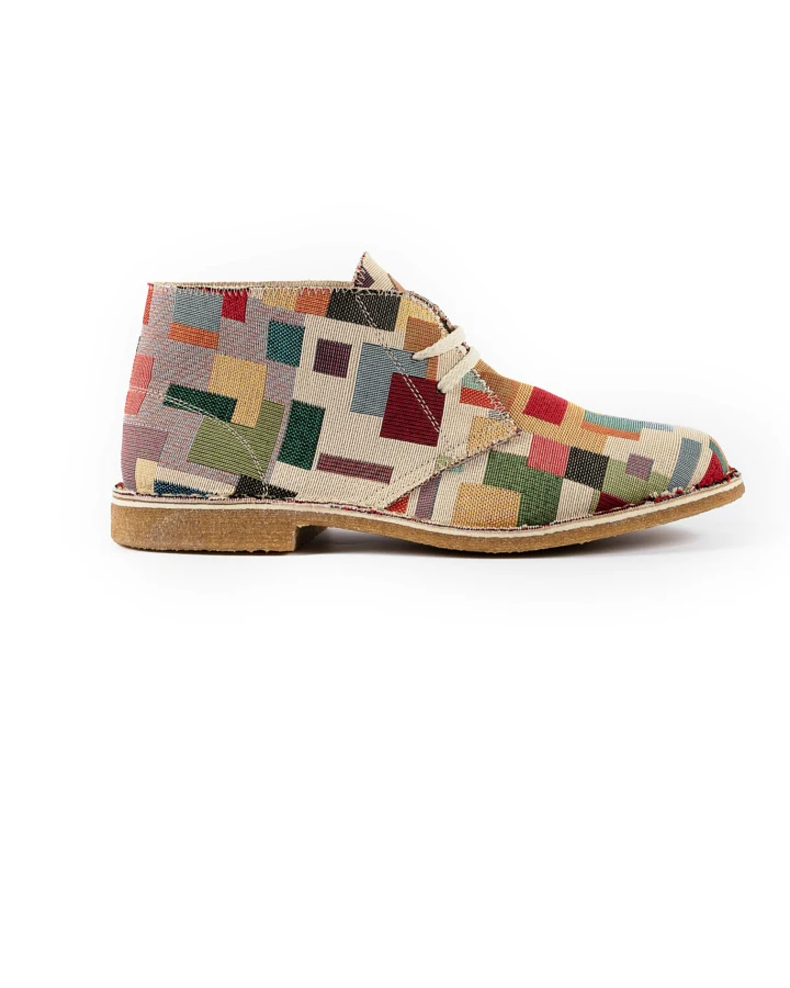 Risorse Future Herren vegan Wüstenstiefel - Giotto Multicolor