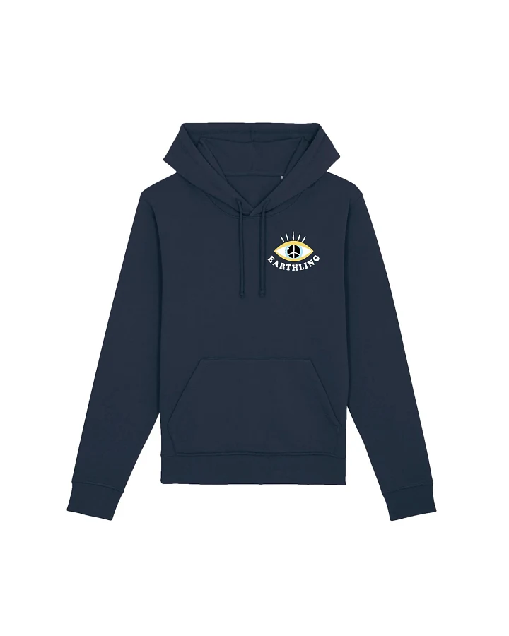 Oat Milk Club Damen vegan Earthling - Hoodie Aus Bio-Baumwolle Navy