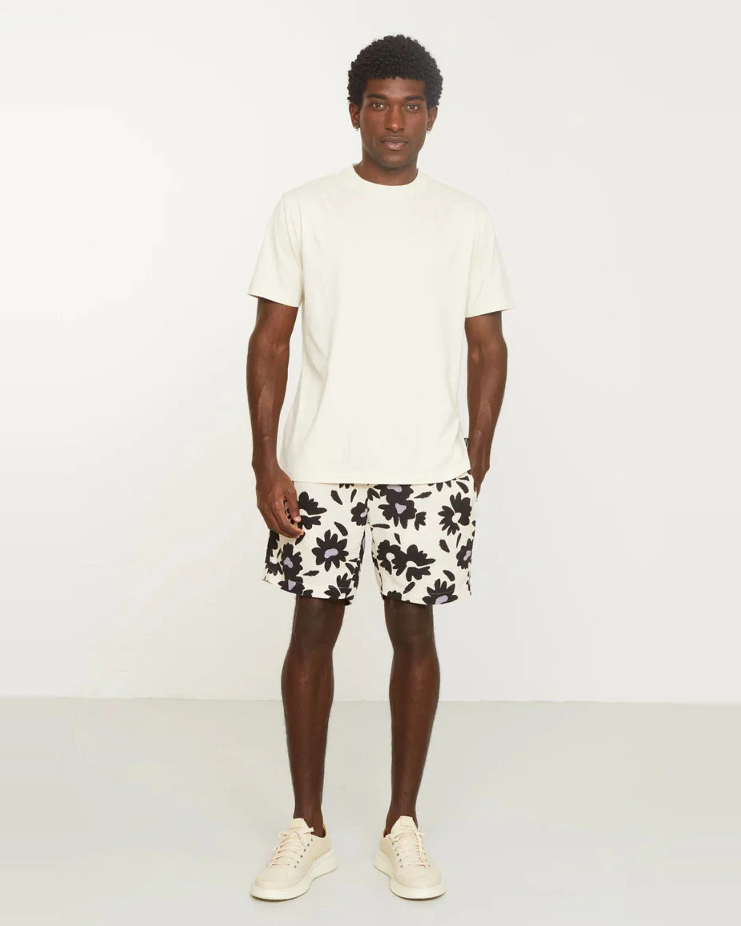 Shorts Curry Bloom Off White – Ansicht 2