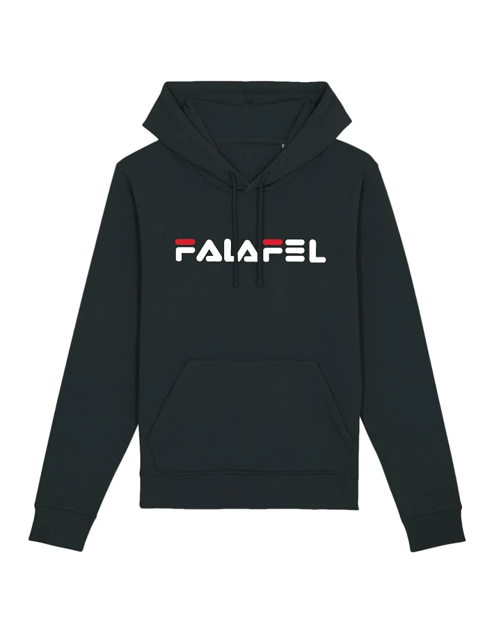 Oat Milk Club Herren vegan Hoodie Falafel Schwarz