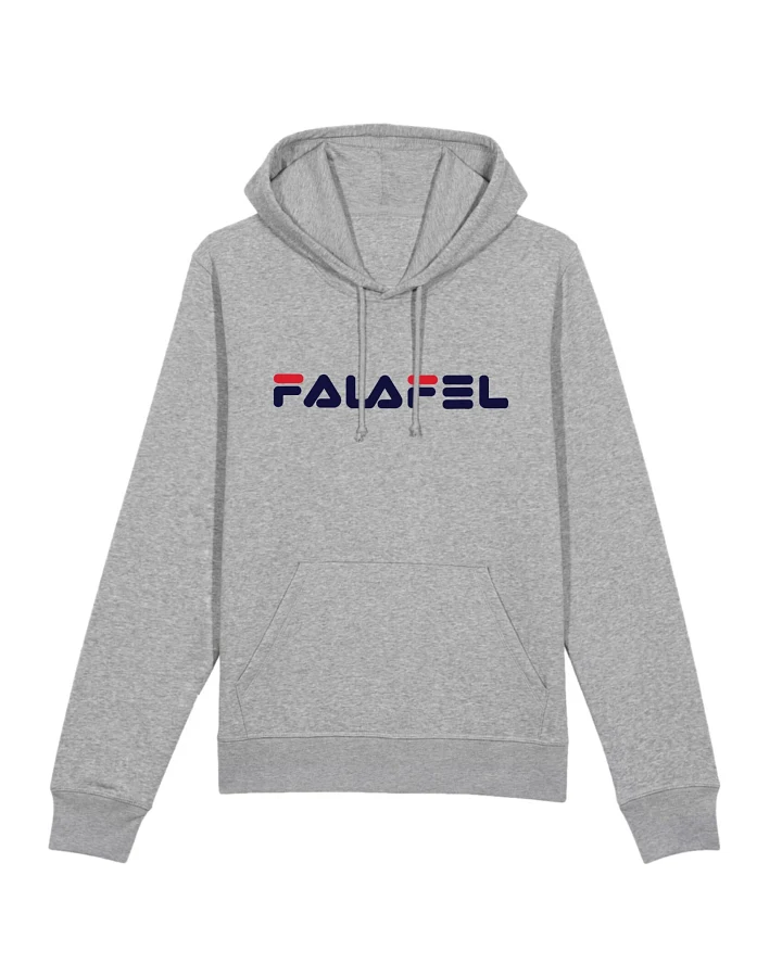 Oat Milk Club Herren vegan Hoodie Falafel Grau
