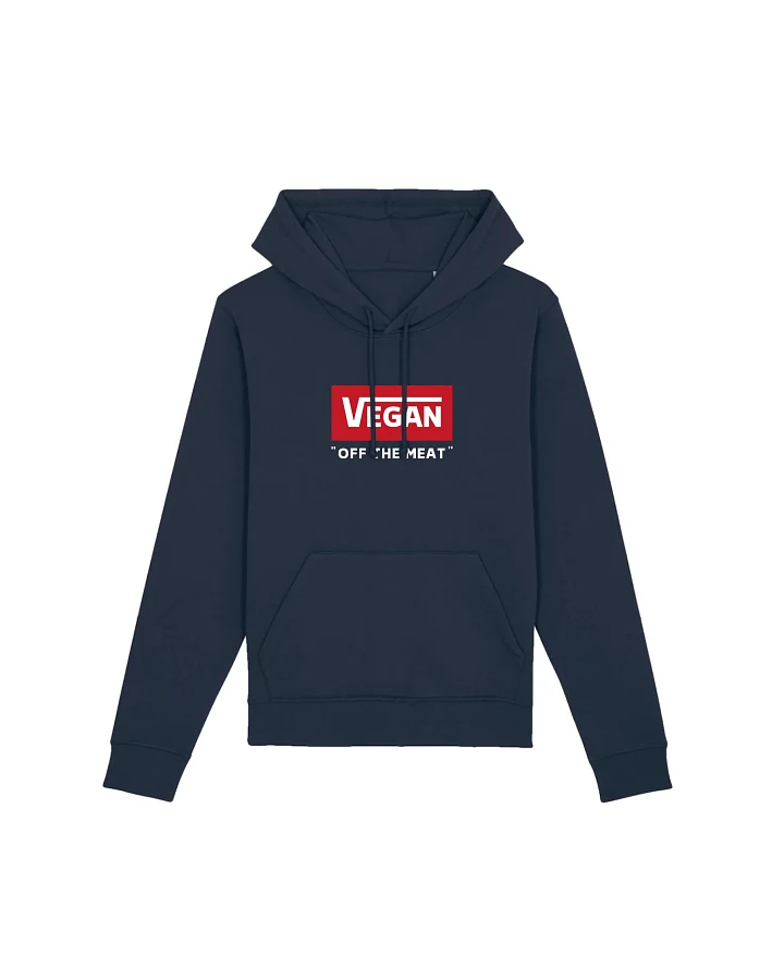 Oat Milk Club Damen vegan Kapuzenpullover Off The Meat Blau