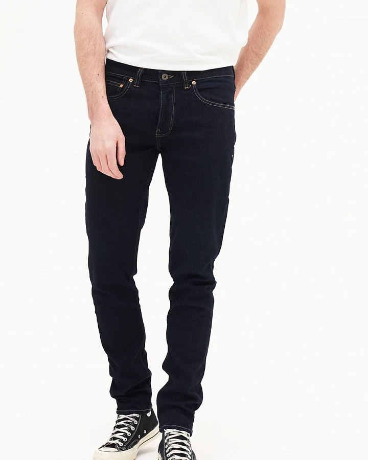 Kuyichi Herren vegan Jeans Jamie Slim Dark Rinse