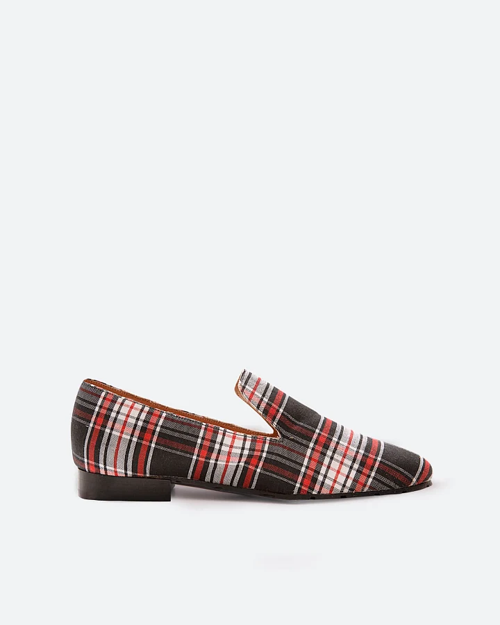 Momoc Damen vegan Loafer Mantelata Noir