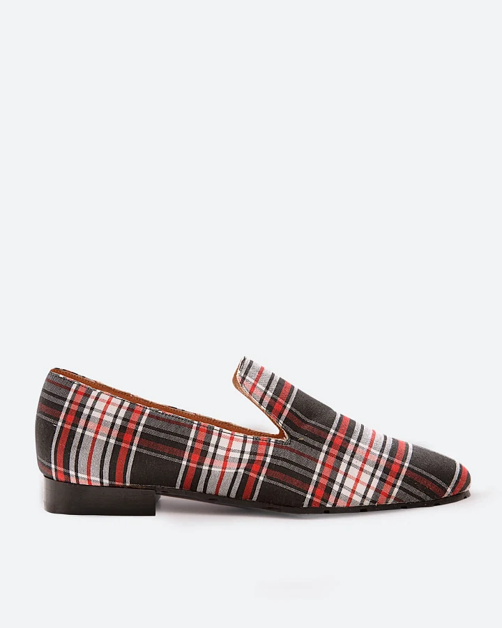 Momoc Damen vegan Loafer Mantelata Noir