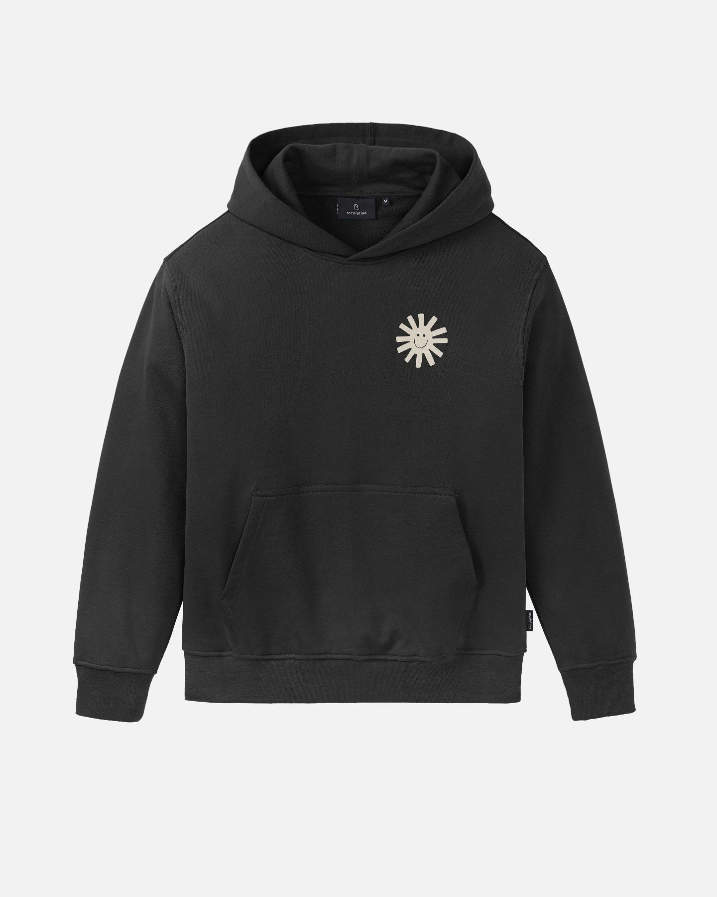 Hoodie Olive Sun Smile – Ansicht 6