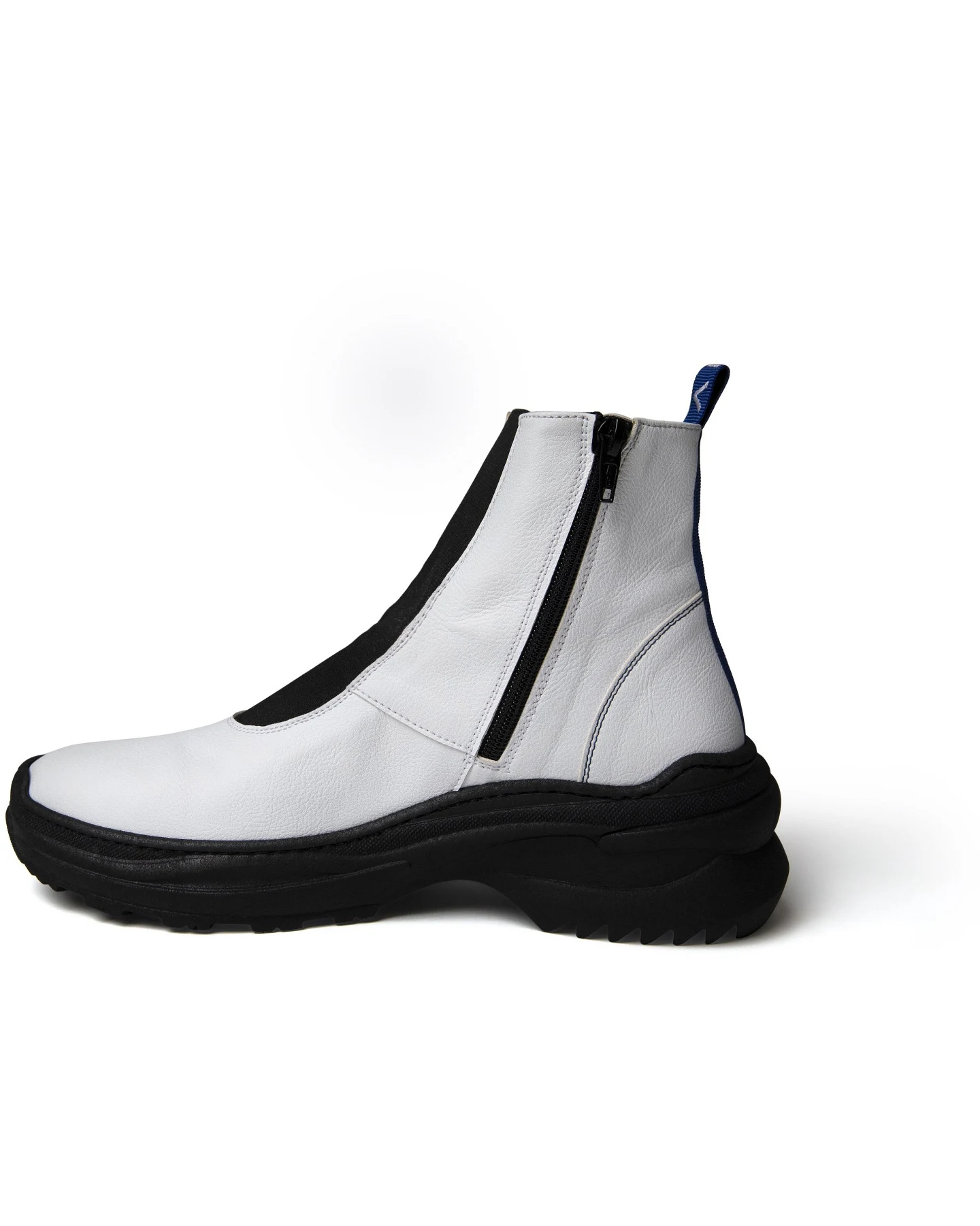 VENUS IS VEGAN Damen vegan Stiefeletten Spark Weiß Schwarz – Ansicht 2