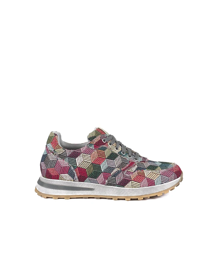 Risorse Future Herren vegan Sneaker Roger Cube Mehrfarbig
