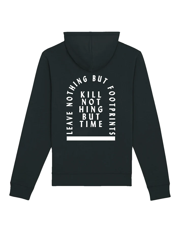 Oat Milk Club Herren vegan Hoodie Kill Nothing But Time Schwarz