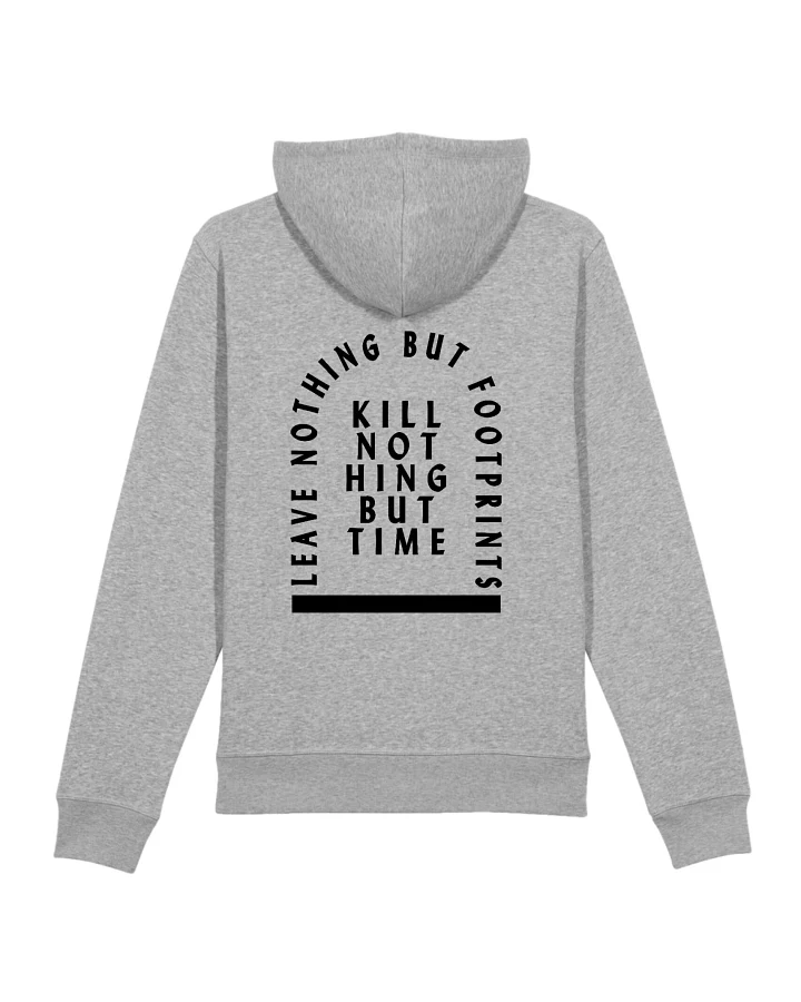 Oat Milk Club Damen vegan Hoodie Kill Nothing But Time Grau