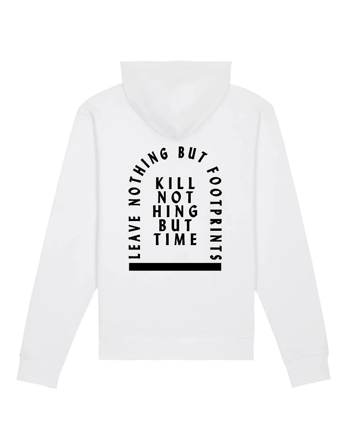 Oat Milk Club Damen vegan Hoodie Kill Nothing But Time Weiß