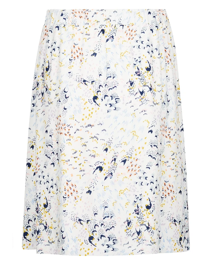 Marjolein Elisabeth Damen vegan Rock Lola Graphics Weiß