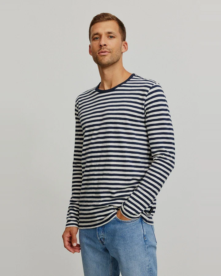Longsleeve Maca Stripes Blau