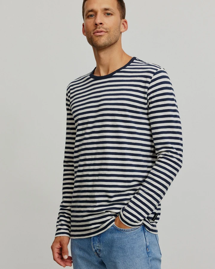 Longsleeve Maca Stripes Blau