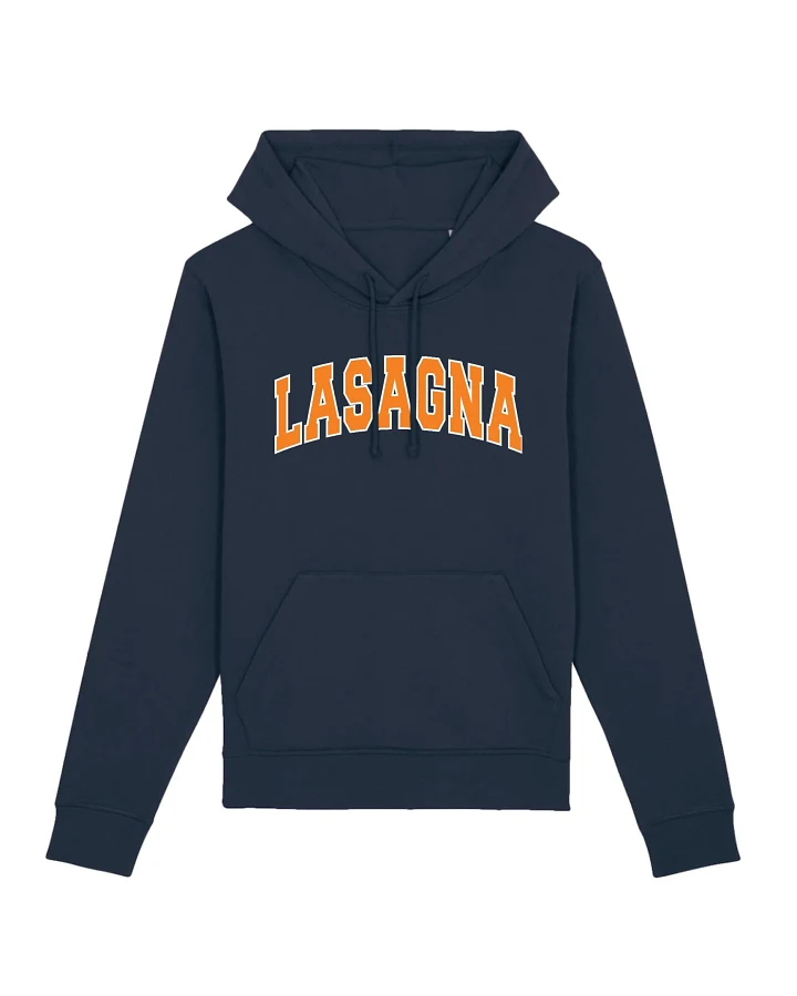 Oat Milk Club Damen vegan Hoodie Lasagne Dunkelblau